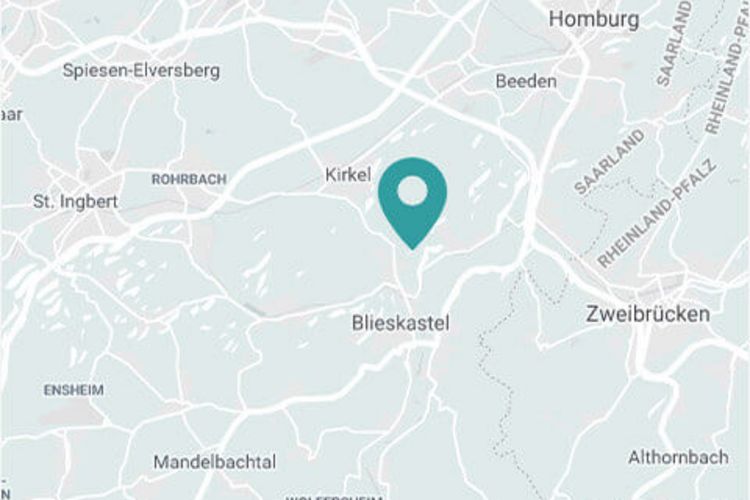 Platzhalter Karte Bliestal